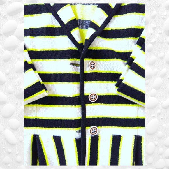 **Very Cute & Cozy Striped Knitted Jacket - Style & Co, Size Medium** - Picture 4 of 9